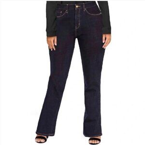 NWT Levi's Women's 715 Dark Wash  Mid-Rise Jeans Size 34x32